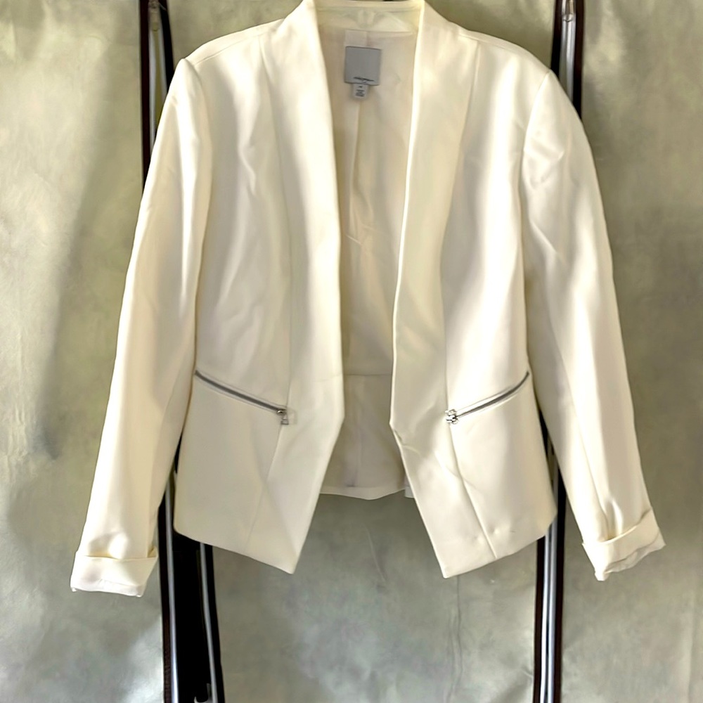 White Structured, Halogen Blazer - image 1